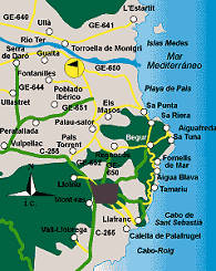 Emporda GC Travel Map