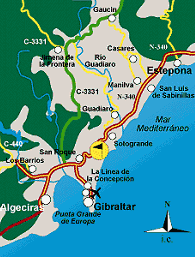 Alcaidesa - Heathland Travel Map