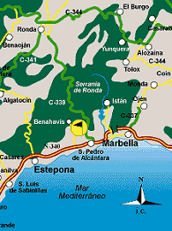 Los Arqueros Travel Map