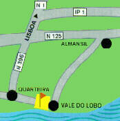 Vale do Lobo Royal Travel Map