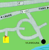 Old Course Vilamoura Travel Map